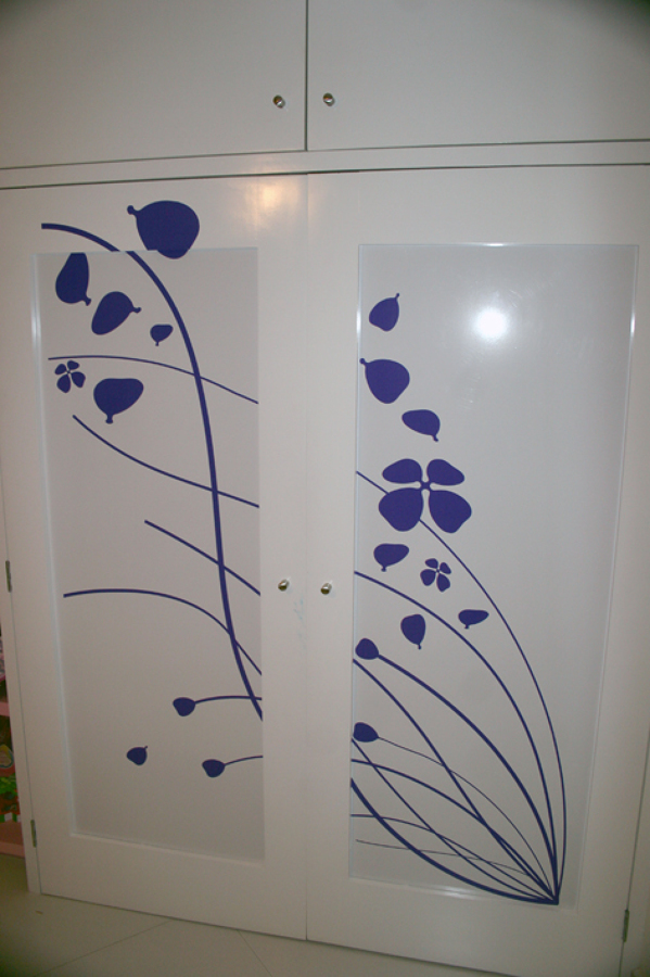 Decoracion de puertas de closet