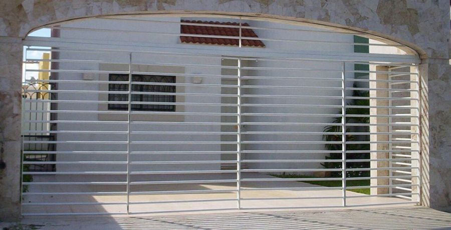 rejas de herreria sencilla para casa 