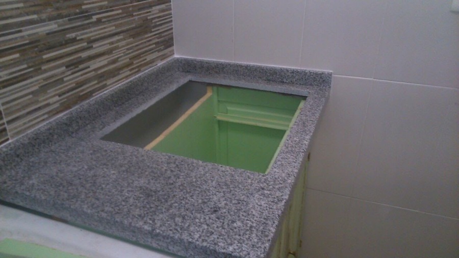 BARRA DE COCINA GRANITO GRISSAL