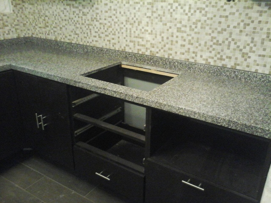 BARRA DE COCINA GRANITO GRISSAL