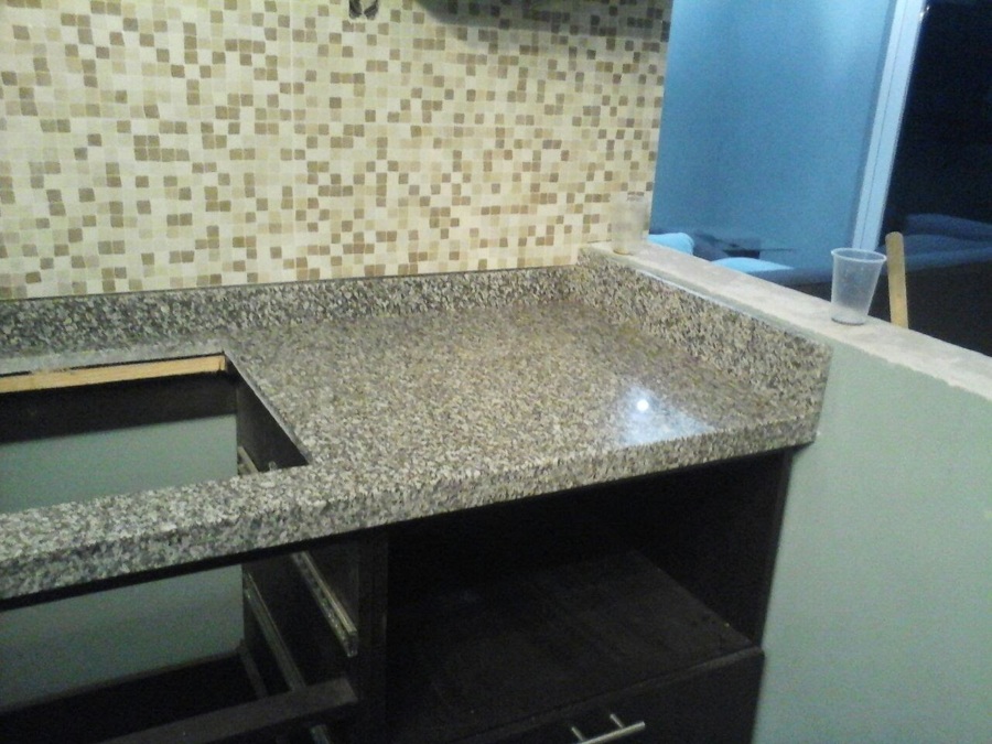 BARRA DE COCINA GRANITO GRISSAL