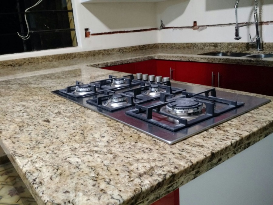 BARRA GRANITO ORNAMENTAL MUEBLES MDF ALTO BRILLO