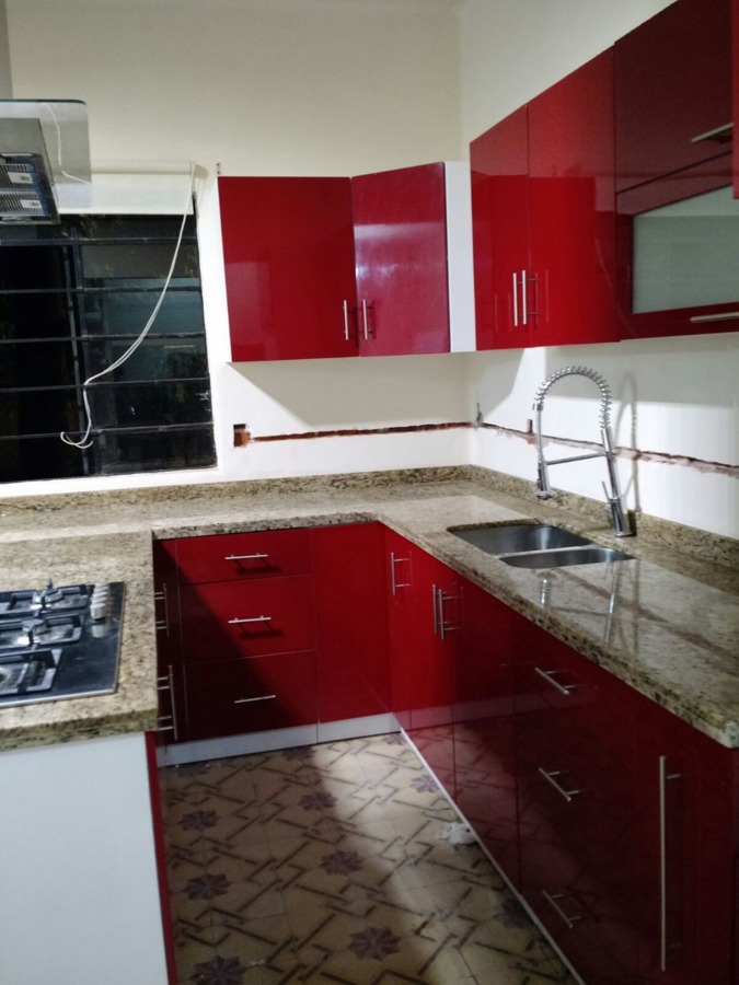 BARRA GRANITO ORNAMENTAL MUEBLES MDF ALTO BRILLO