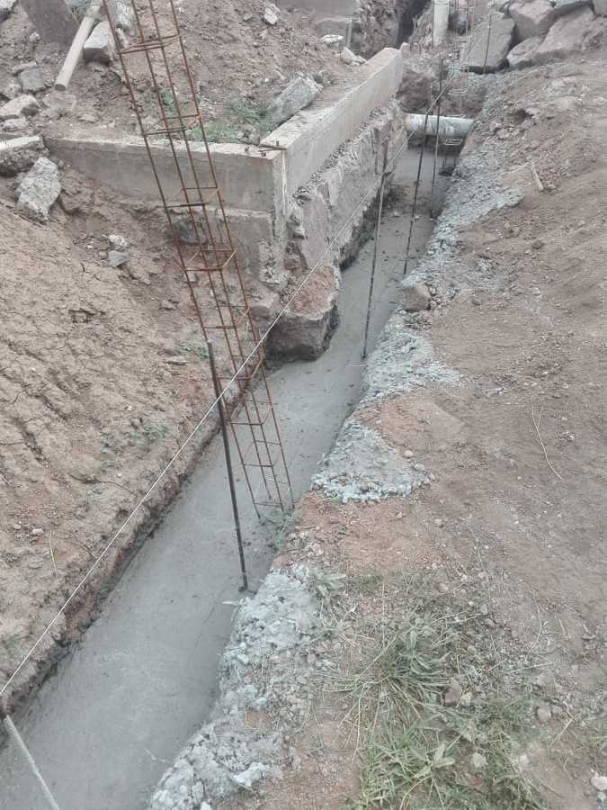 Plantilla para zapatas corridas