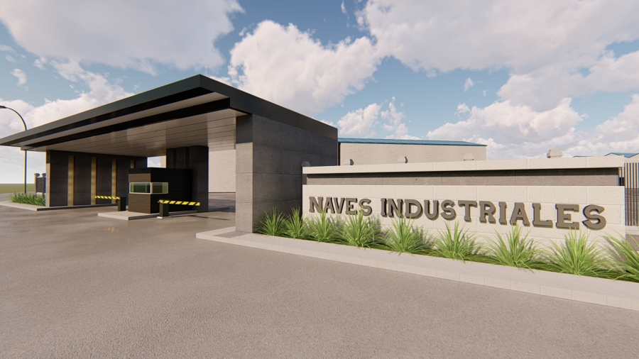 Acceso de Naves Industriales Aguascalientes