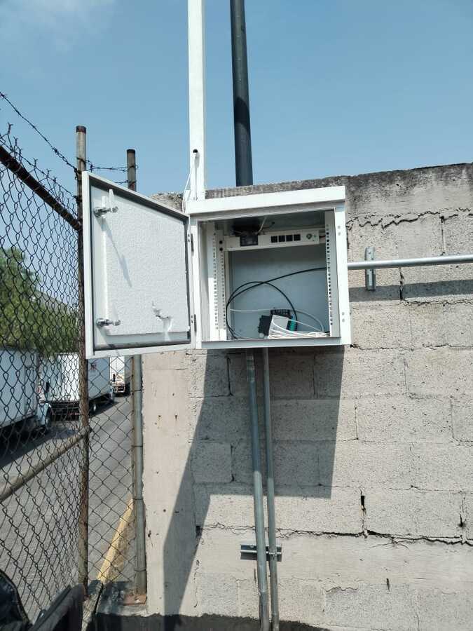 Instalación de Gabinete para exterior