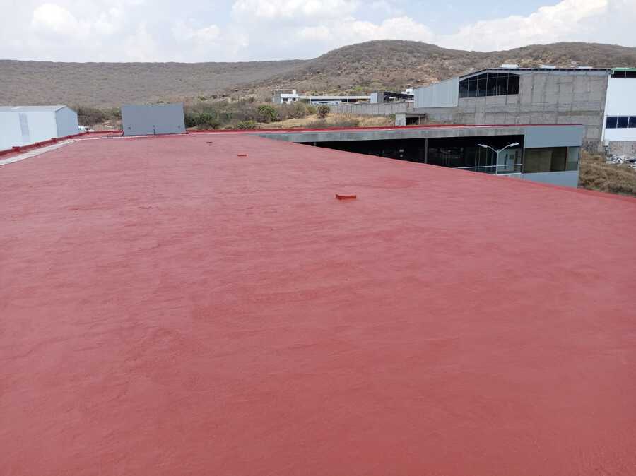 IMPERMEABILIZACION ACRILICA PLAZA COMERCIAL
