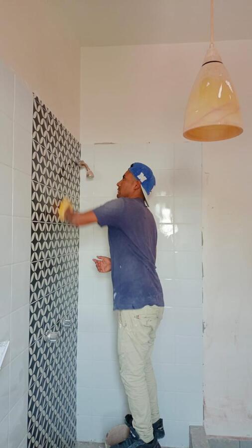 colocacion de mosaico
