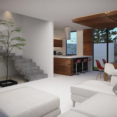 Interior, sala, comedor