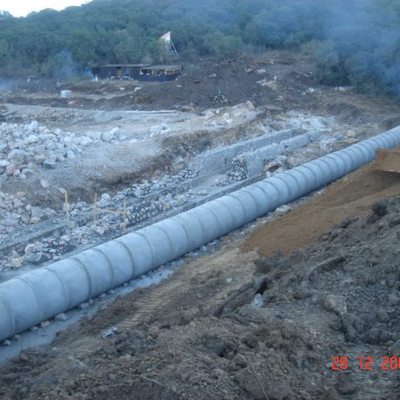 Obras de drenaje para vías terrestres