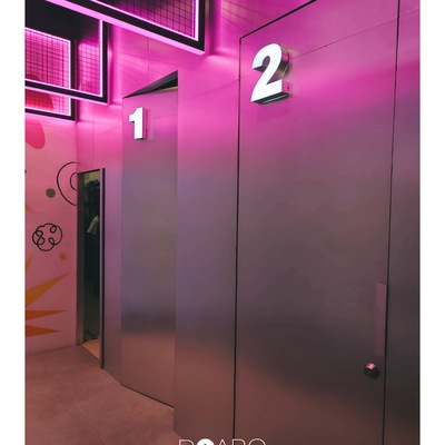 Diseño contemporáneo de vestidores