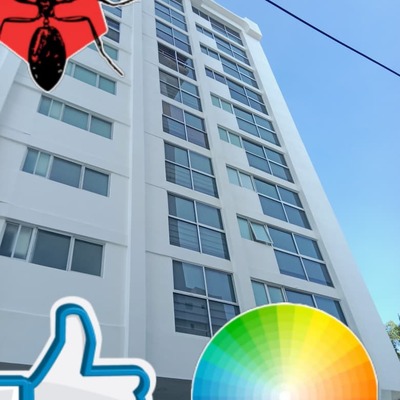 Pinturas edificios y hoteles