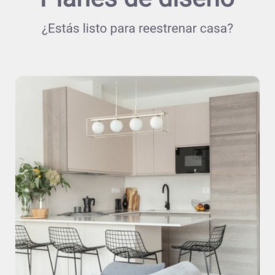 Diseño de cocina abierta