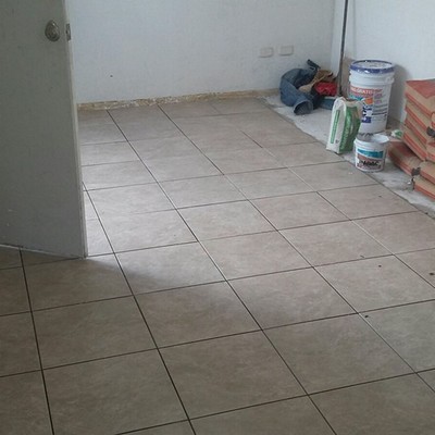 Colocación de piso cerámico