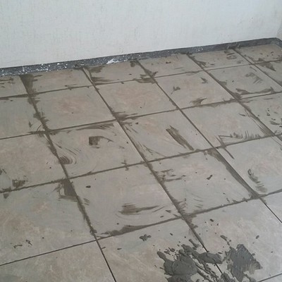 Colocación de piso cerámico