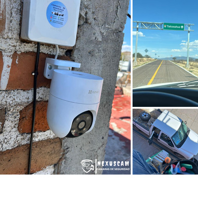 Instalacion para vigilancia de Plaza Principal