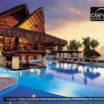 Alberca Imperial Con Palapa de Carnes y Pescados