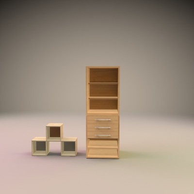 Ejemplo de accesorios para habitacion