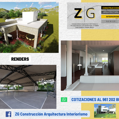 RENDERS DE AREAS ARQUITECTONICAS