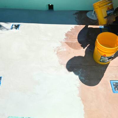Sistema cementicio en terraza, Los Barriles