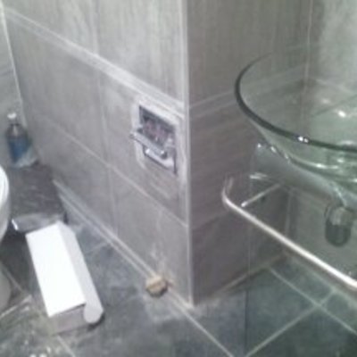 Baño de área común.