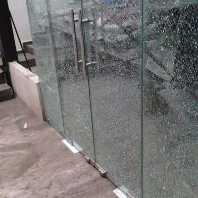 puertas templadas (cristal craquelado)