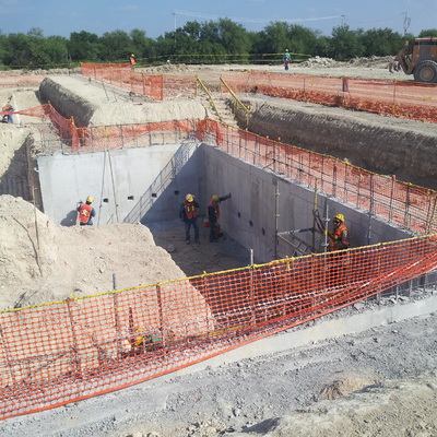 Sotano Edificio de Control - Central ELéctrica