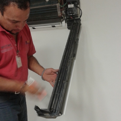 limpieza de minisplit