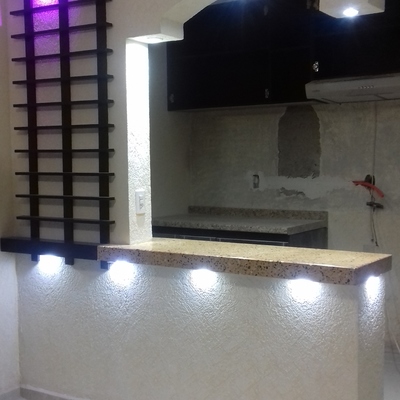 Barra de cocina la querada