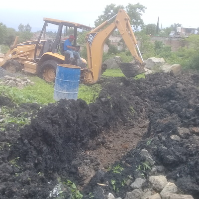 Desplante de cimientos