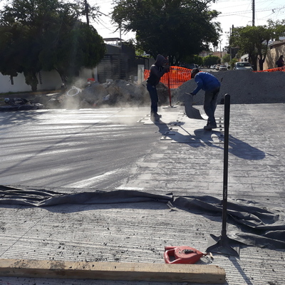 Comienzo de estampado