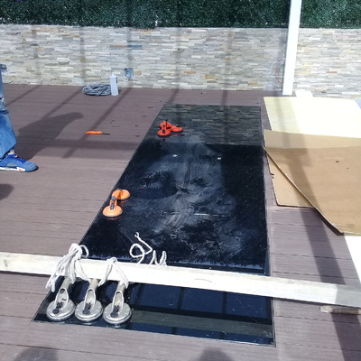 Piso de vidrio