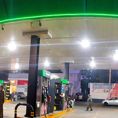 Proyecto en Gasolinera 4k Hikvision