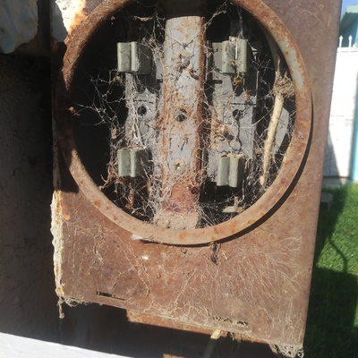 caja de medidor "el ANTES"