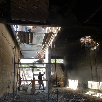 Demolición y y reposición de losa