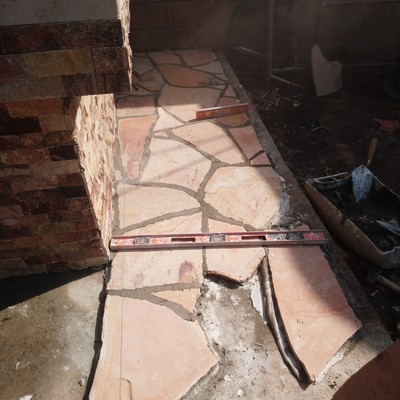 Piso de laja