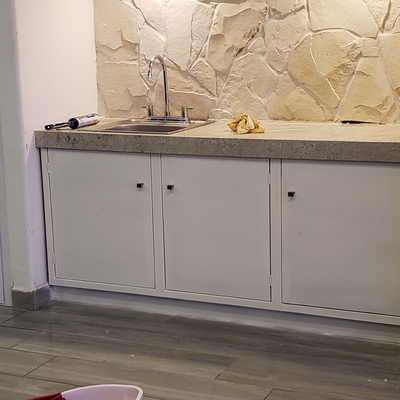 Remodelando de terraza