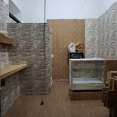 Cafetería forrado