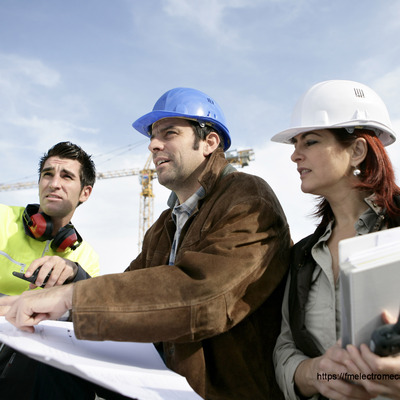 equipo tecnico en campo