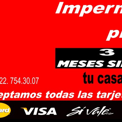 Aseptamos pagos de 3 y 6 meses sin intereses