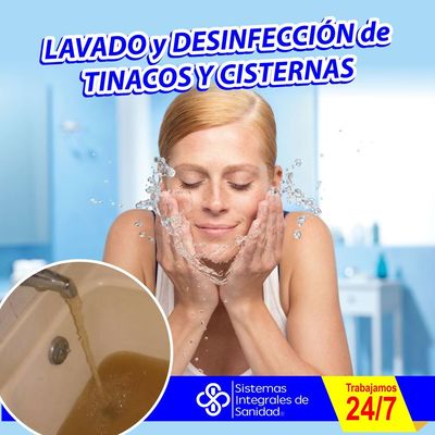 LAVADO Y DESINFECCIÓN DE CISTERNAS, TINACOS, ALBERCAS Y FUENTES