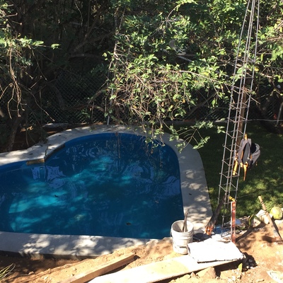 Alberca casa de campo