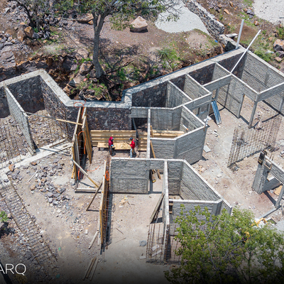 PROCESO DE OBRA CASA DE DESCANSO