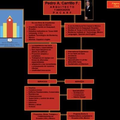 Página de información