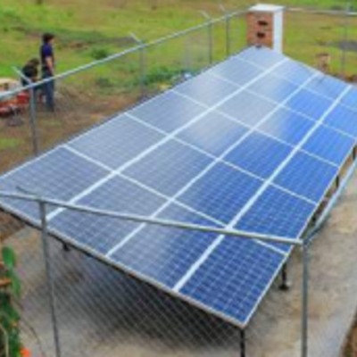 Sistema fotovoltaico con conexión a red Puebla