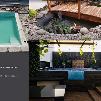 Albercas, Estanques y Jacuzzis