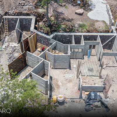 PROCESO DE OBRA CASA DE DESCANSO