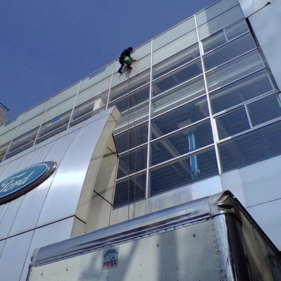Limpieza de ventanas