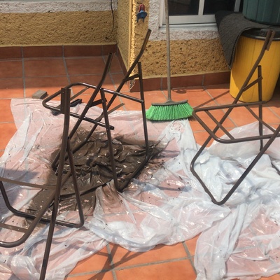 Terminado final sillas