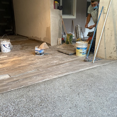 Remodelación en garage